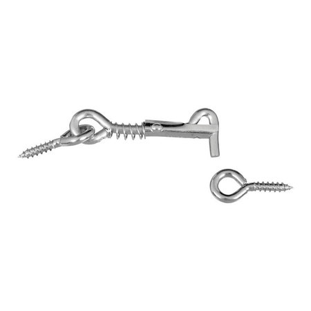 NATIONAL HARDWARE SAFETY HOOK/EYE ZINC 2"" N170-738